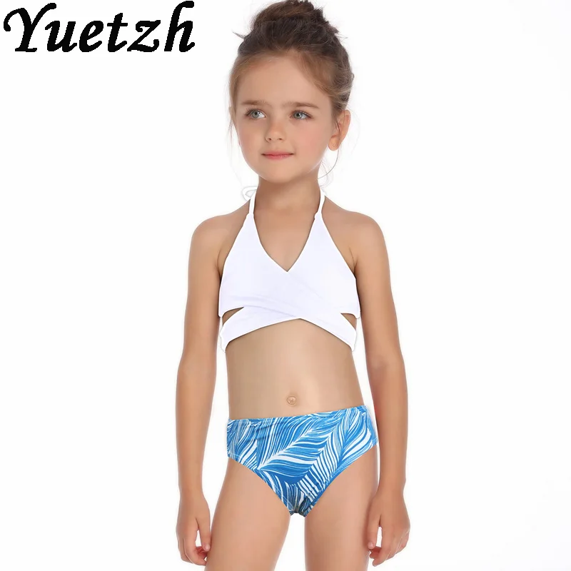 

2019 New girls swimwear bikinis sets kids swimsuit child swim swimming suit bikini beachwear bathing suit 2 to 8 ages