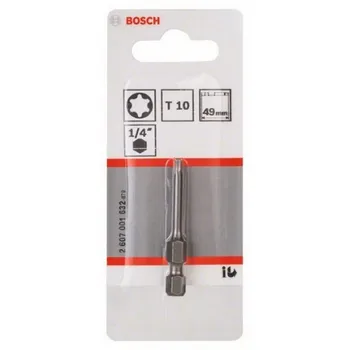 

BOSCH 2607001632 Tip screw driver T10 Extradura AND 49mm
