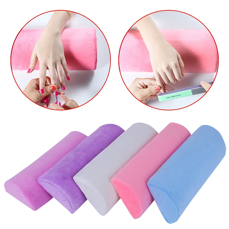 

CLAVUZ Nail Arm Rest Manicure Accessories Tool Equipment Comfortable Plastic Silicone Nail Art Cushion Pillow Salon Hand Holder
