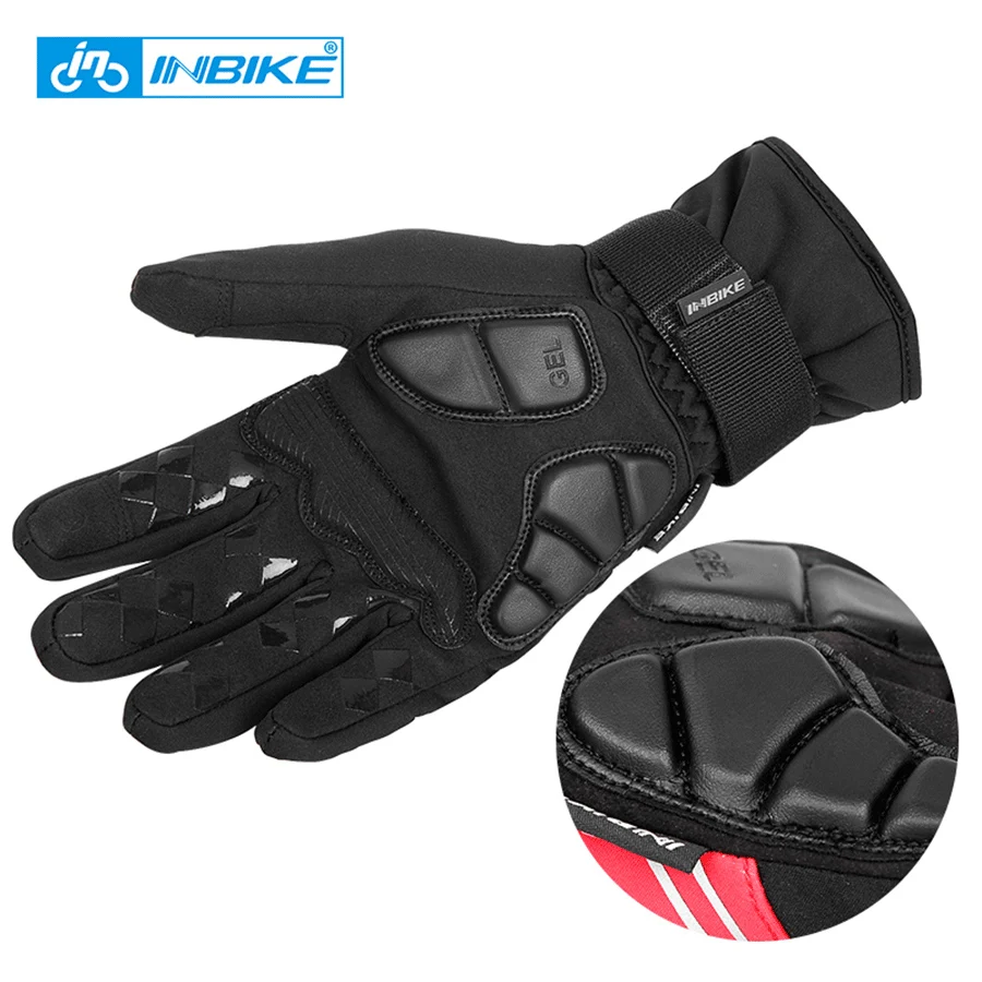 Prix pour Automne et hiver cyclisme gants Écran Tactile vtt route vélo vélo gants de sport chaud complet doigt luva ciclismo GEL + EVA Palm Prix pour Automne et hiver cyclisme gants Écran Tactile vtt route vélo vélo gants de sport chaud complet doigt luva ciclismo GEL + EVA Palm