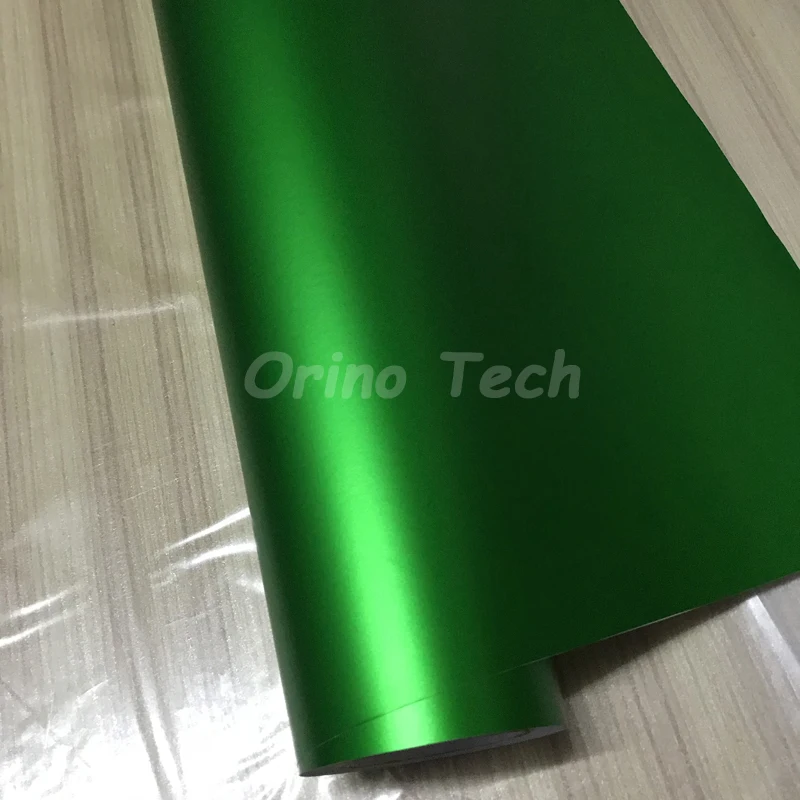 Apple Green Metallic Chrome Vinyl Film-2