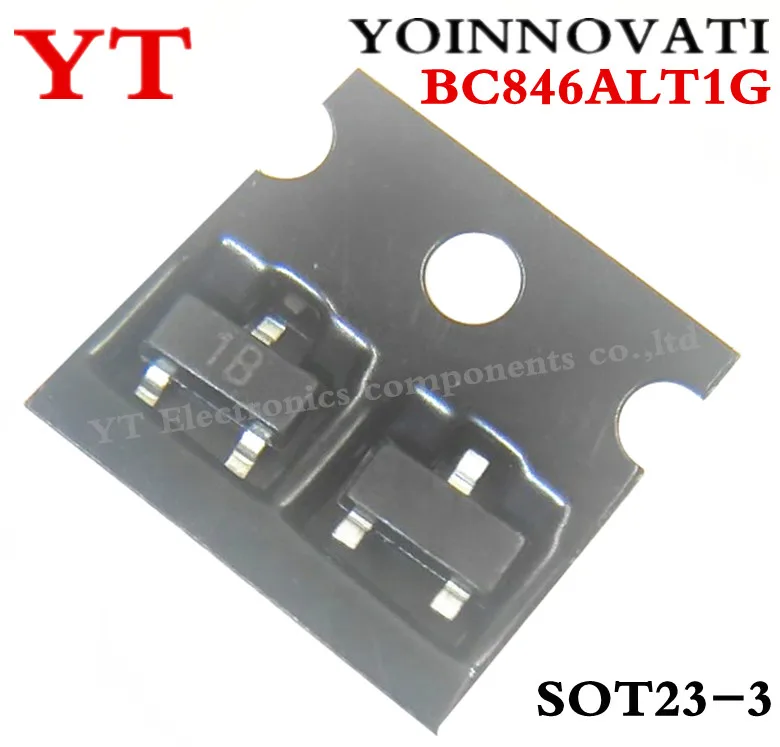 Триодный транзистор 200 шт./лот BC846ALT1G BC846A NPN 100MA 65V SOT23 BC846 BC846ALT1 SOT 23 SMD|transistor npn|npn