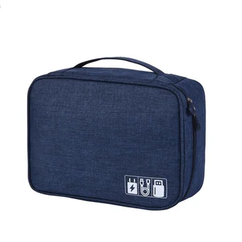 

Portable Travel Storage Bag U Disk Data Cable Organizer Case Waterproof Large Capacity Electronics Accessories Storage Pouch