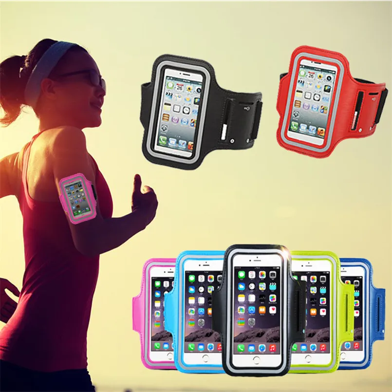 

Sport Running Arm Bag Gym Telephone Funda For Micromax e313 q415 a79 a190 Case Cover Waterproof Mobile jogging Workout Arm Band
