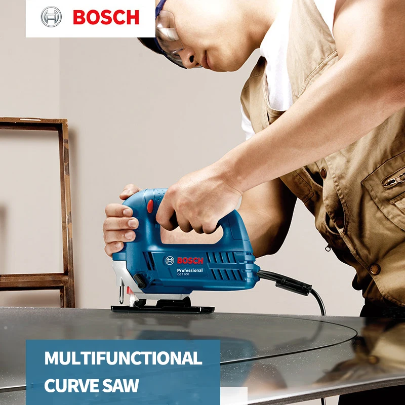 Bosch GST800/GST700 деревообрабатывающая кривая цепная пила электроинструмент для дома деревообрабатывающие пилы Бытовая проволочная пила Тяговая Цветочная пила