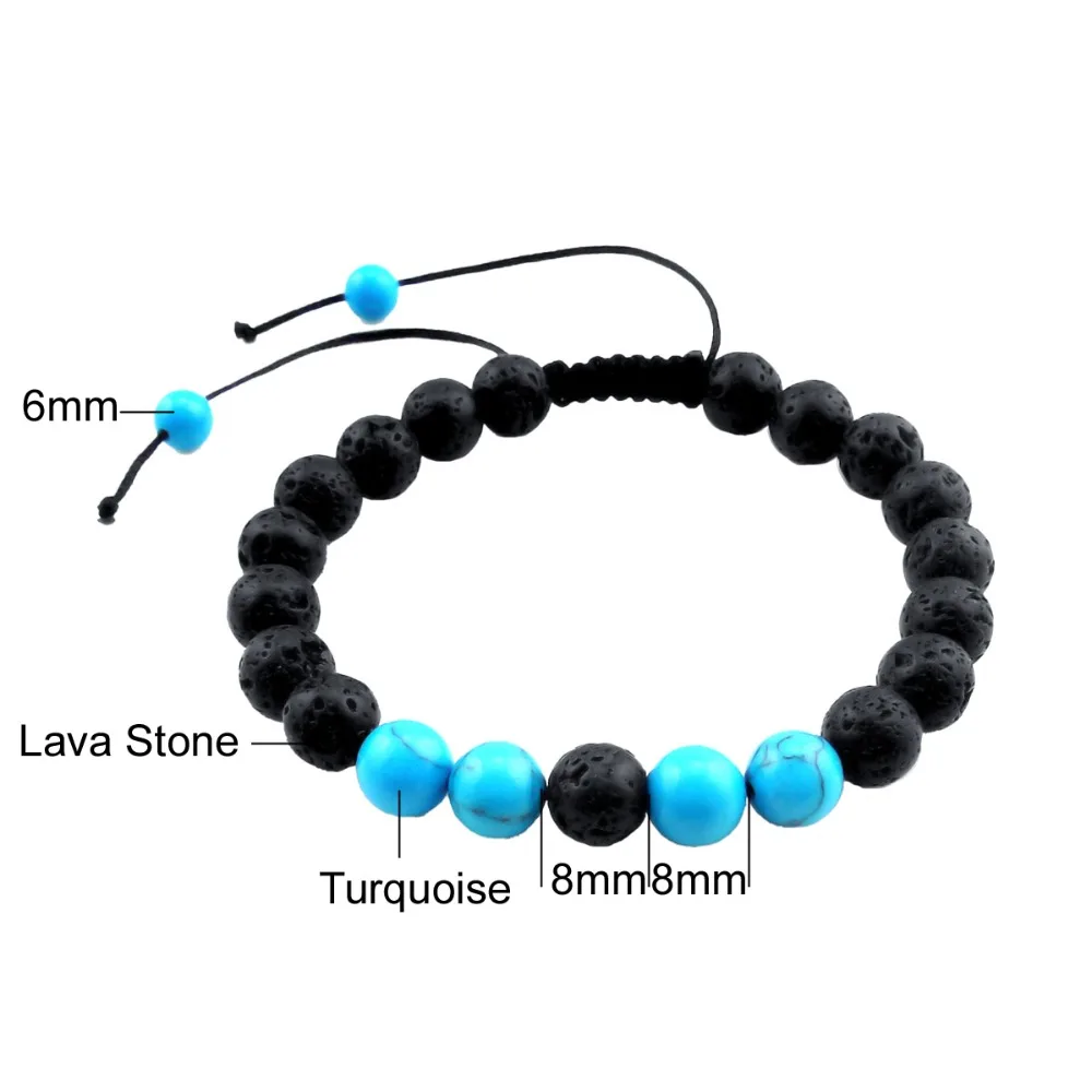 ZP-BS385-1  Lava Diffuser Bracelet