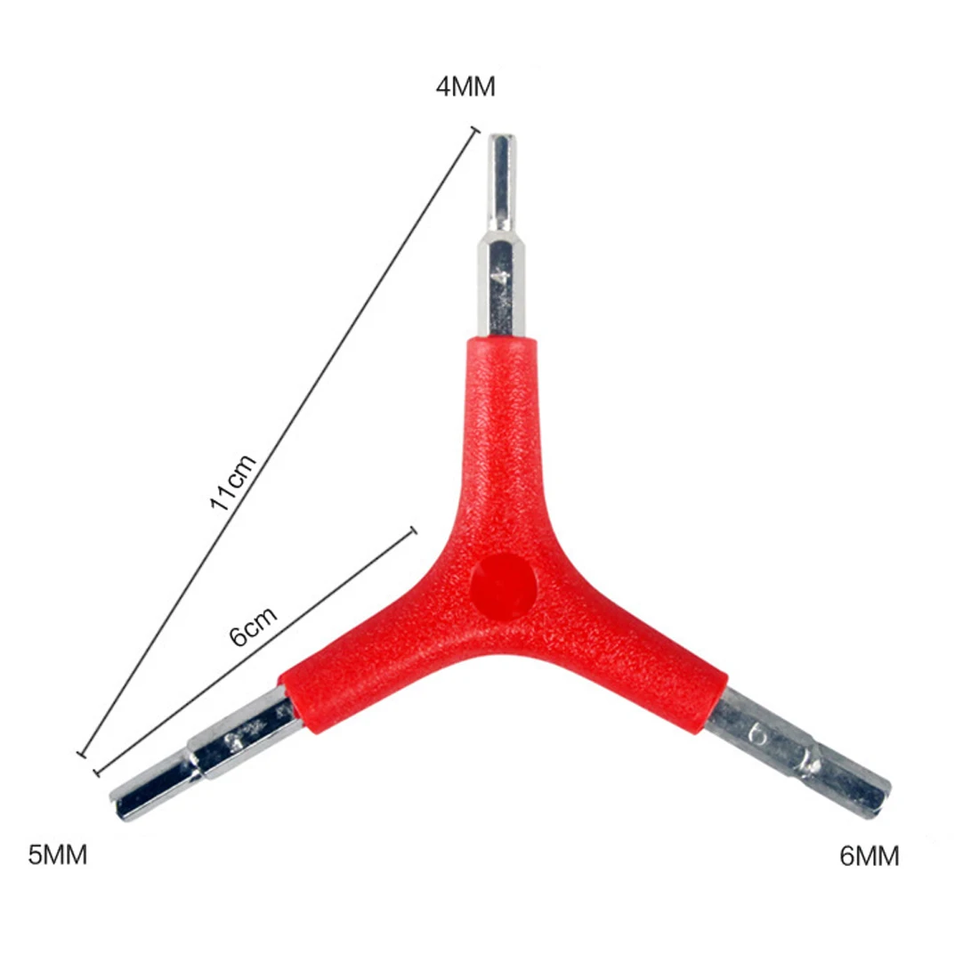 

Y-Shape Hex Wrench Bicycle 3 Way 4/5/6mm Spanner Bike Allen Hex Key Tools Hexagonal Service Repair Wrenches MTB Road