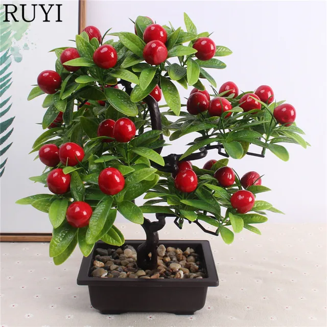 Buy More Style New Artificial Fruit Tree Potted Plants