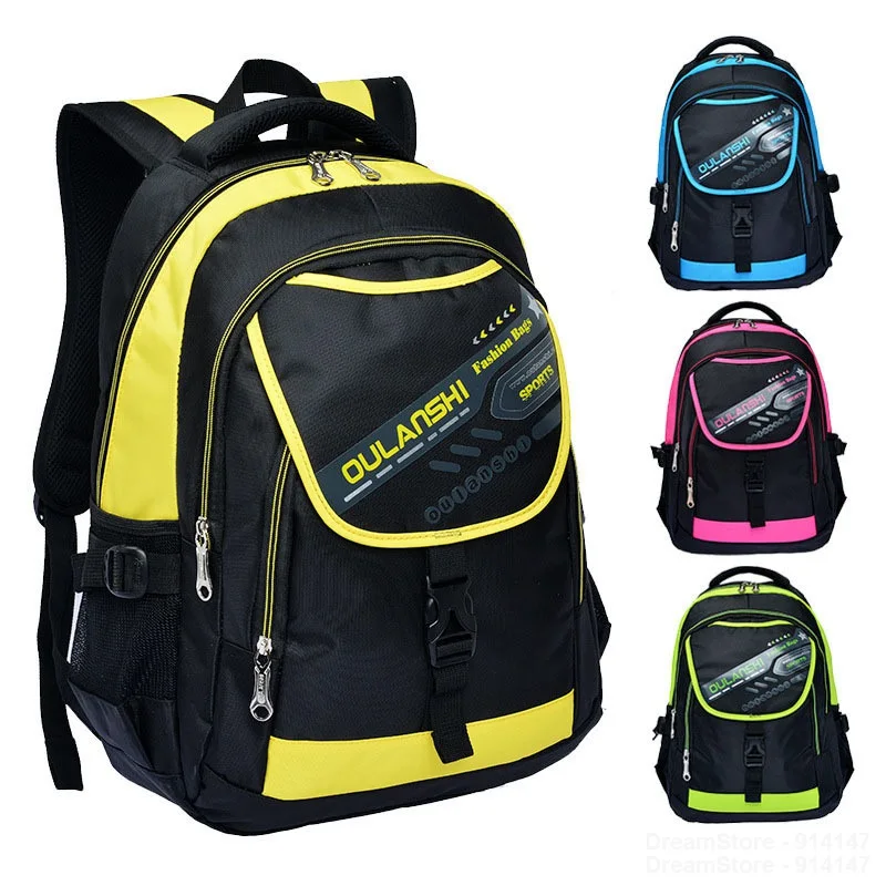 

High Quality Waterproof School Bags Double Shoulder School Backpacks for Teenagers Boys And Girls Children Mochila Escolar