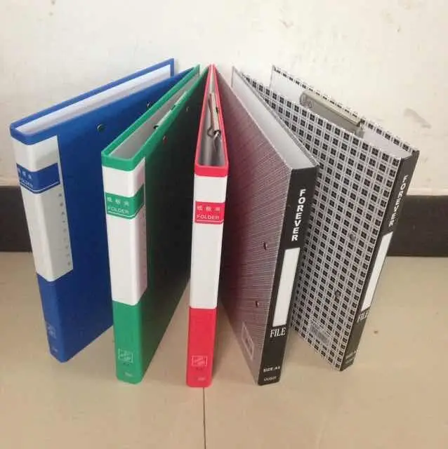 

Office and School Supplies Good Quality Clip Files A4 Thicken Two Clips Paper Filling Products Cilp Files