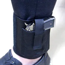 Concealed Carry Universal Pistol Ankle Holster Right Left Ankle Pistol Gun Holster for Medium Small Pistols