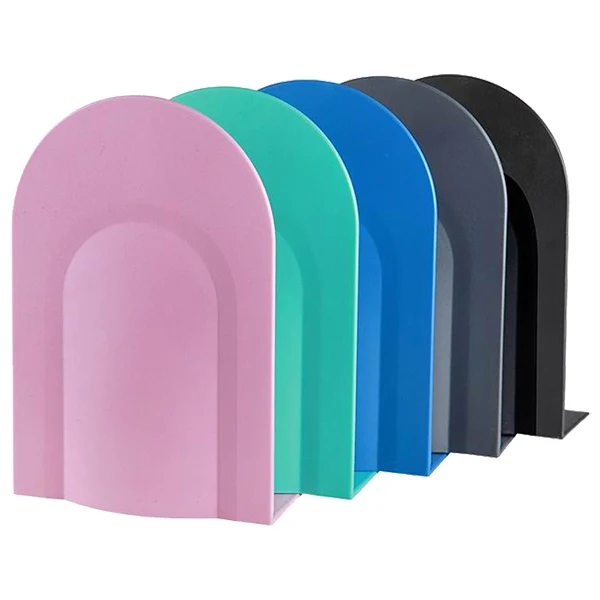 

JIELISI 2 pcs 827-8 solid color non-slip oval book holder book clip 8 inch