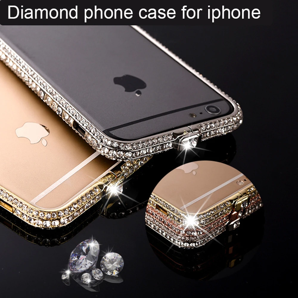 Роскошный модный чехол со стразами для iPhone 6 6s 7 8 iphone plus блестящий xr xs max