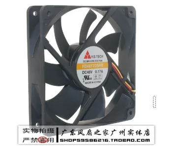 

For Ys 12025 12cm 48v 0.17a dual ball server fan fd481225hb
