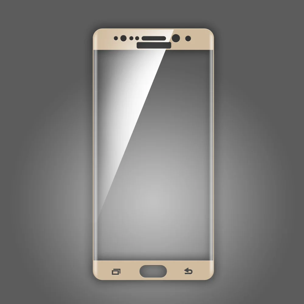 Защитная пленка 3D для экрана samsung Galaxy Note FE для samsung Note 7 Fan Edition, полное покрытие, защитное закаленное стекло(E0621 - Цвет: Золотой