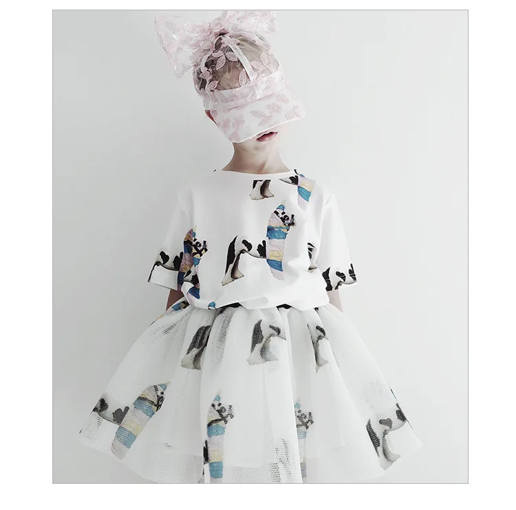 Новинка года; детское платье принцессы; одежда для маленьких девочек; костюмы с юбкой трапециевидной формы