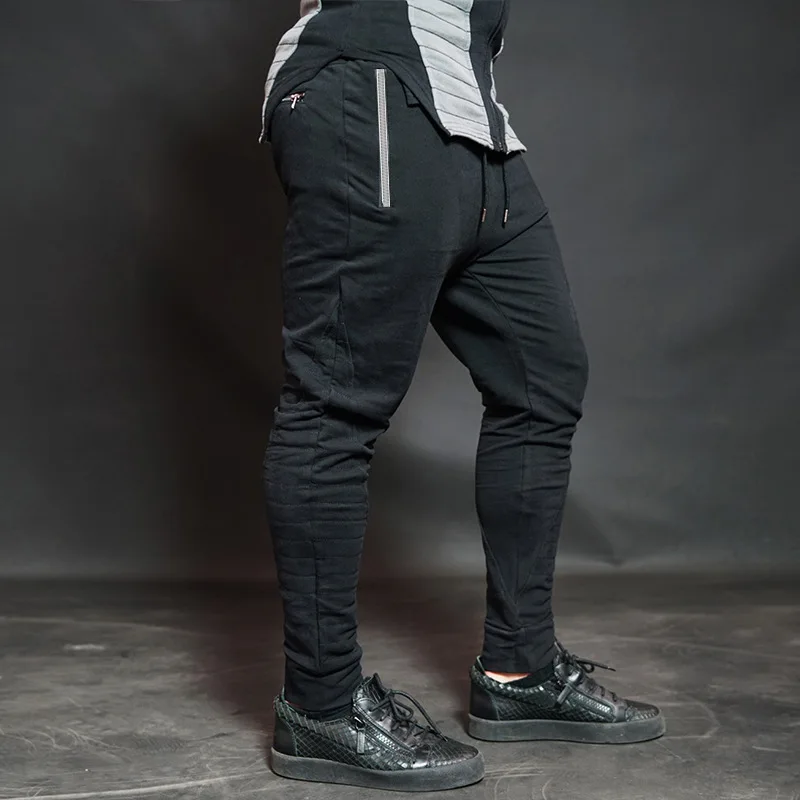 Maoxzon Для Мужчин's Повседневное Drawstring Фитнес Штаны для мужской моды Активные тренировки Jogger свободные узкие брюки пот Штаны Размеры M-XXL
