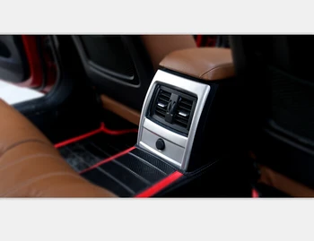 

Stainless Steel Rear Armrest Box Air Outlet Frame For BMW 3 Series F30 316i 320i 328i 2013-2015