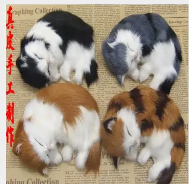 

WYZHY simulation cat Home decoration creative desktop decorations photo photography props to send friends gifts 14CM X11CM