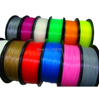 

blue color 3d printer filament PLA/ABS 1.75mm/3mm 1kg Consumables Material MakerBot/RepRap/UP/Mendel Hot sale