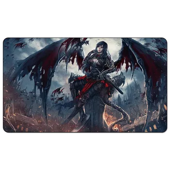 

Magic trading card game Playmat: Dragon Mistress Army art playmat for trading card game 60cm x 35cm (24" x 14") Size