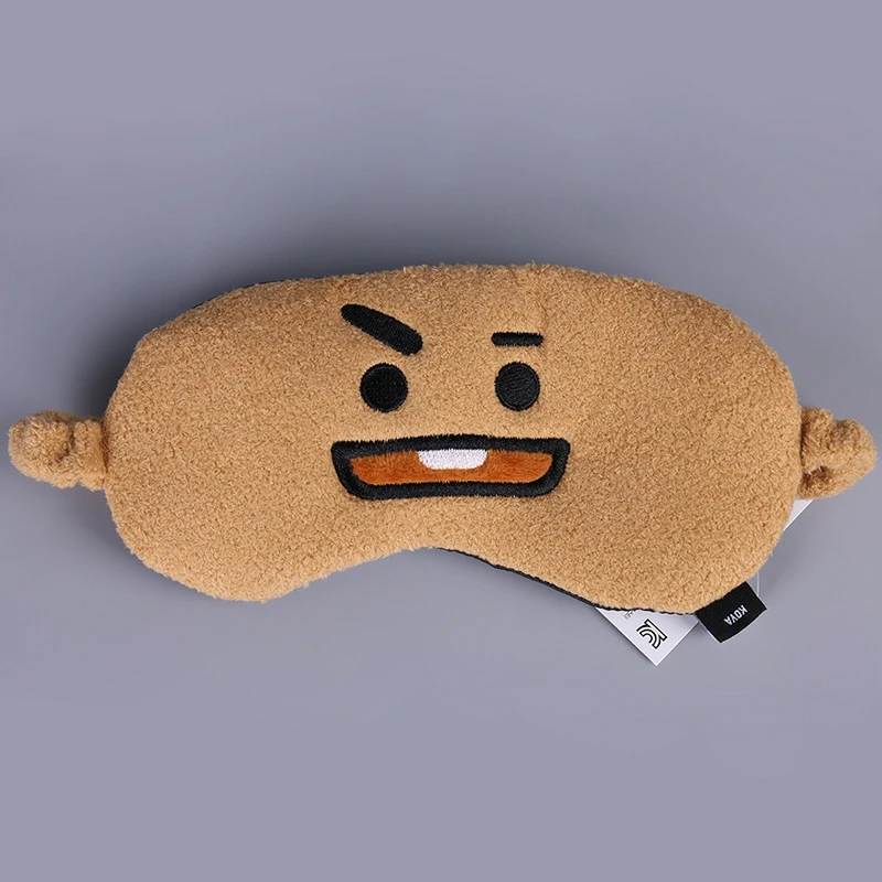 Skin Soft Touch BTS BT21 Cartoon Eye Mask for Lunch Break 