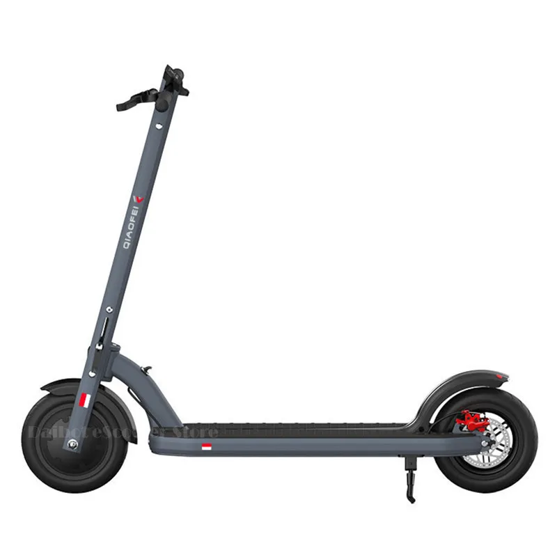 Kick Scooter For Adult Two Wheels Electric Scooters 8.5 Inch 300W Portable Foldable Electric Scooter 36V GrayWhite With APP (17)