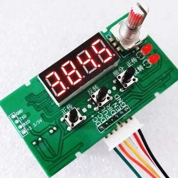 

DC 8-24V tachometer display 12V Stepper Motor Driver Controller Board Speed Adjustable Reversal