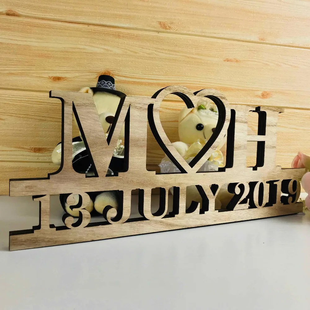  Large Size Elegant Wedding save the date sign - Photo Prop Sign Wedding Invitation -Wedding Table S - 32964867391