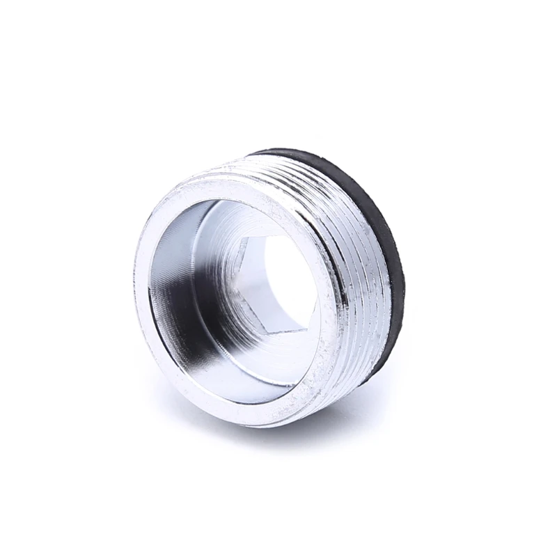 New High quality Solid Metal Adaptor Outside Thread Water Saving Kitchen Faucet Tap Aerator Connector