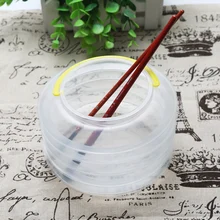 Bgln 5 шт./компл. масштабируемый Телескопический художественный Умывальник стакан для карандашей с губчатой бочкой портативные акварельные краски Ведро художественные принадлежности