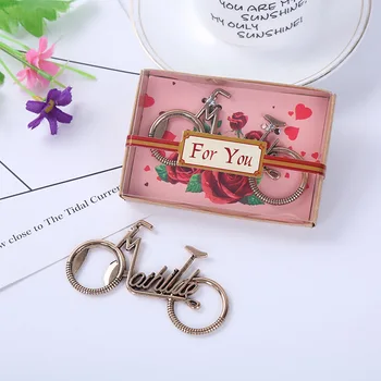 

Baby shower favor gifts and giveaways for guests -Bike Bicycle Metal Beer Bottle Opener wedding party favor souvenir 100pcs/lot