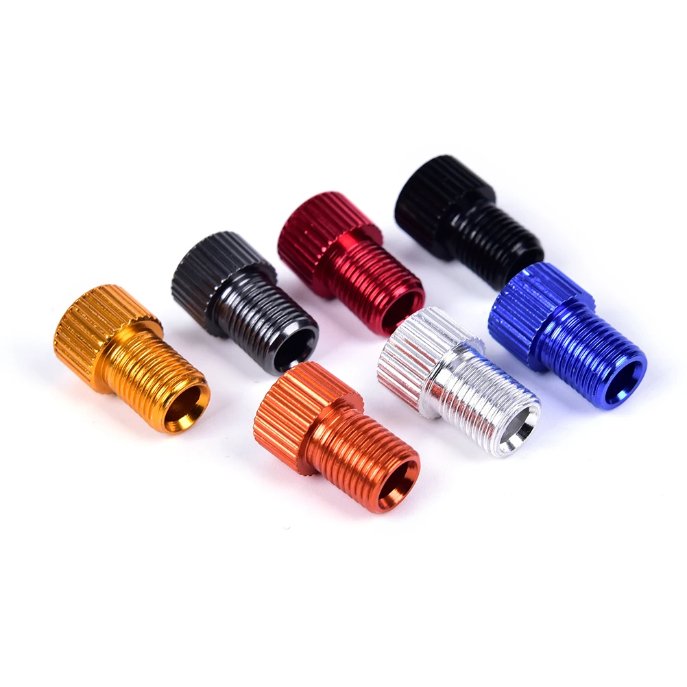 

10pc Pump Bicycle Convert Presta To Schrader Copper Bike Air Valve Adaptor Adapters Wheels Gas Nozzle Tube Tool