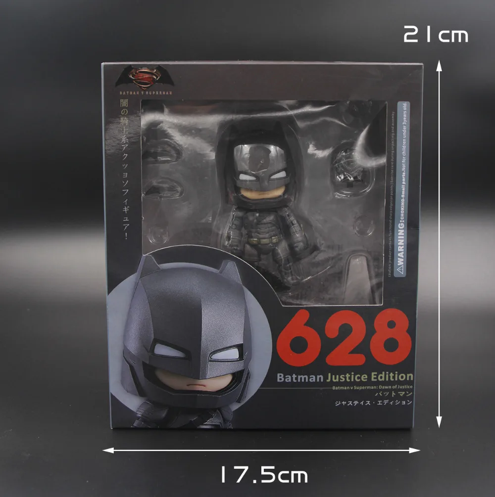 

Boxed Nendoroid 628# Batman v Superman BATMAN Justice Edition PVC ACTION Figure Resin Collection Model Toy Gifts Doll Cosplay