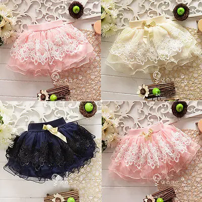 

Baby Girls Princess Mini Floral Summer Tutu Dance Party Short Skirts