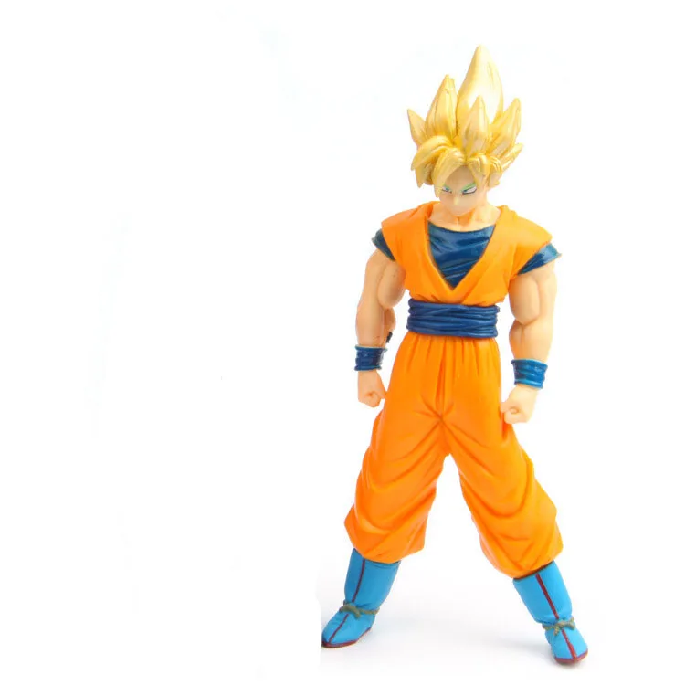 Dragon ball Z Супер Саян Гоку Вегета figutas Жемчуг дракона Z фигурки героев «Жемчуг дракона Z» сын Гоку Вегета фигурка-модель - Цвет: figure 2