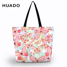 Модная, сумка, шоппинга женский большой многоразовая упаковочная сумка для хранения пляжная сумка через плечо