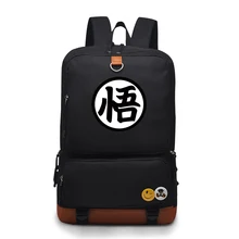 Anime Dragon Ball Cosplay Hombres y mujeres bolsa de hombro informal bolso del estudiante mochila de regalo de cumpleaños del niño