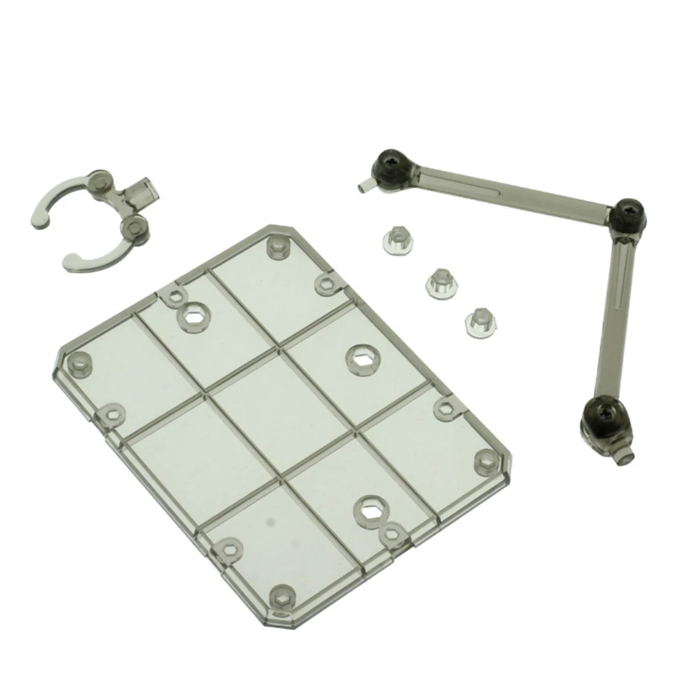 Clear Action Figure Holder Display Stand Base for HG RG SD SHF Gundam Model Toy improve Intelligence Kids