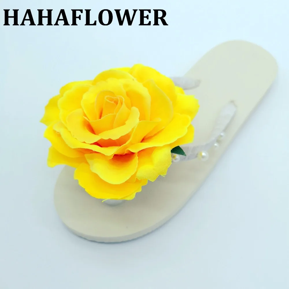 

HAHAFLOWER Summer Fashion Female Womens Outdoor Indoor flat Flip Flops Shoes Beach Sandals Ladies Comfortable Slippers