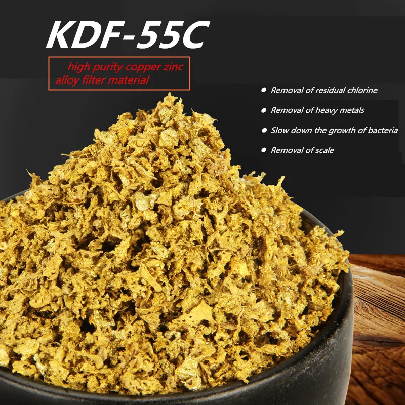 RO Water Purifiers Machine KDF Filter Material Removal Of Heavy Metals