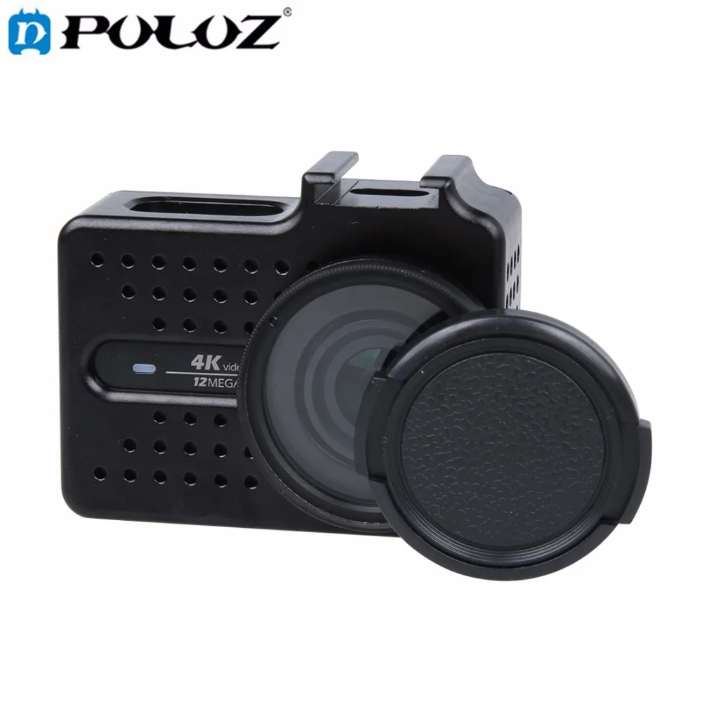 CNC Aluminum Alloy Housing Protective Case with Lens Protective Cap for Xiaomi Xiaoyi Yi II 4K Sport Action Camera Accessories цена CNC Aluminum Alloy Housing Protective Case with Lens Protective Cap for Xiaomi Xiaoyi Yi II 4K Sport Action Camera Accessories цены онлайн