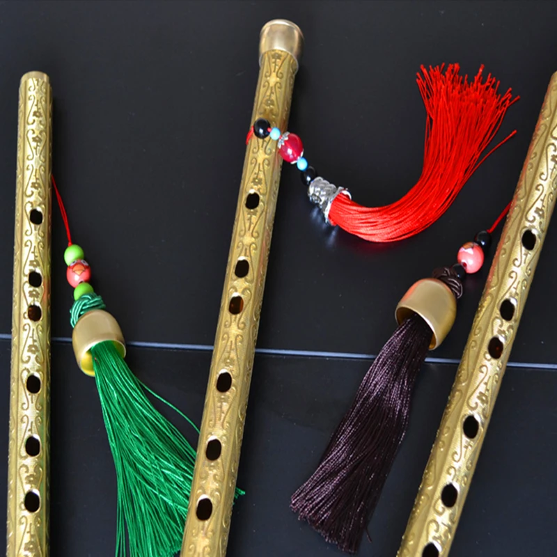 Латунная металлическая флейта Dizi C/D/E ключ поперечная флейта Профессиональный Металлический Flautas оружие самообороны металлическая флейта Dizi музыкальная флейта