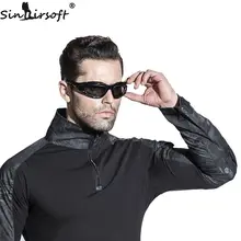 SINAIRSOFT C5 поляризованные очки на открытом воздухе UV400 защиты Охота Военная рыболовные очки страйкбольных игры очки