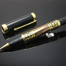 Шариковая ручка dika wen 8012 роллербол ручка полностью Металлическая Золотая клипса роскошная ручка 0,5 мм перо Бизнес школьные принадлежности роликовая шариковая ручка
