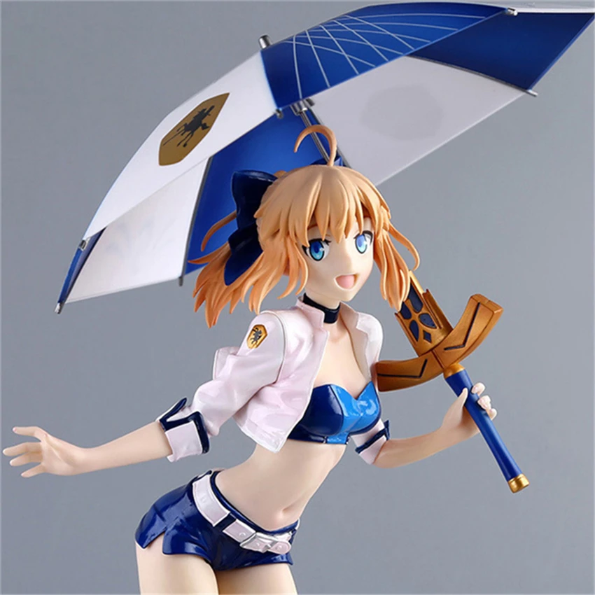 

Haocaitoy Figure Toys Saber Race Queen Anime Action Figures 1/7 Scale B Version Toys For Collecting Gift 24cm