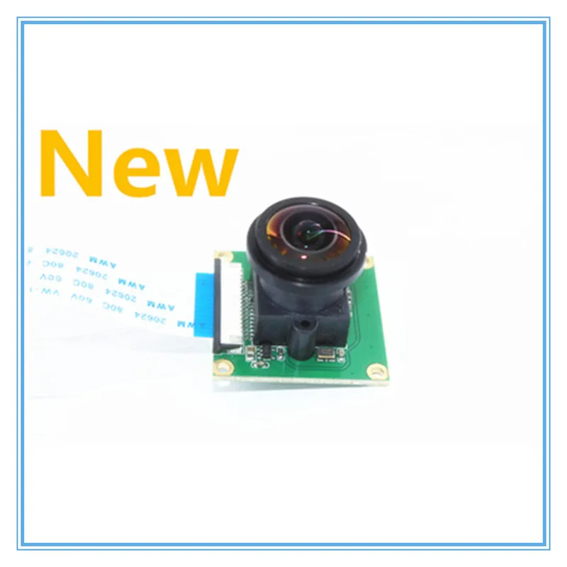 Raspberry Pi Модуль камеры OV5647 5MP 175 градусов широкоугольный объектив рыбий глаз 3/2