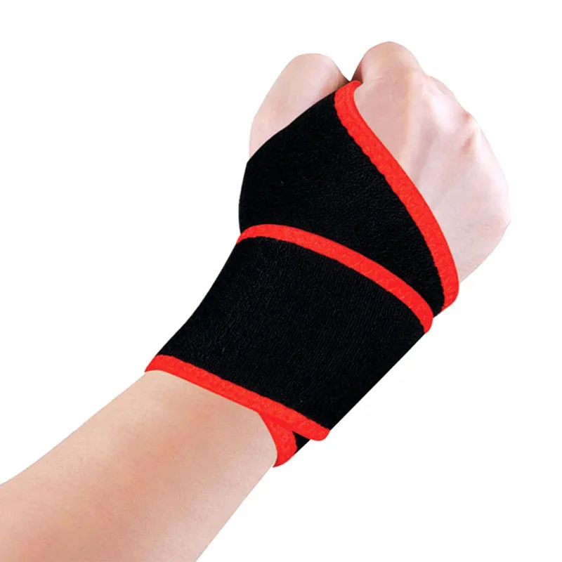 1 Pair Professional sports wrist guard Bandage Protect Wrist Brace