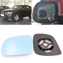 Для Audi A7 большое поле зрения синее зеркало анти Автомобильное зеркало заднего вида Отопление модифицированный широкоугольный светоотражающий объектив заднего вида