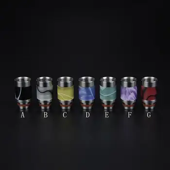 

Wide bore drip tip Acrylic&Stainless steel fit for Arctic/Toptank mini/Herakles e-cig accessory fit 510 drip tip atomizer tank